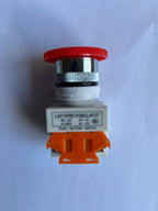 22mm Red Mushroom Head Emergency Stop Push Button Switch LAY37-11ZS/LAY37-11ZSD AC 660V 10A Elevator Fire Brake Button Switch