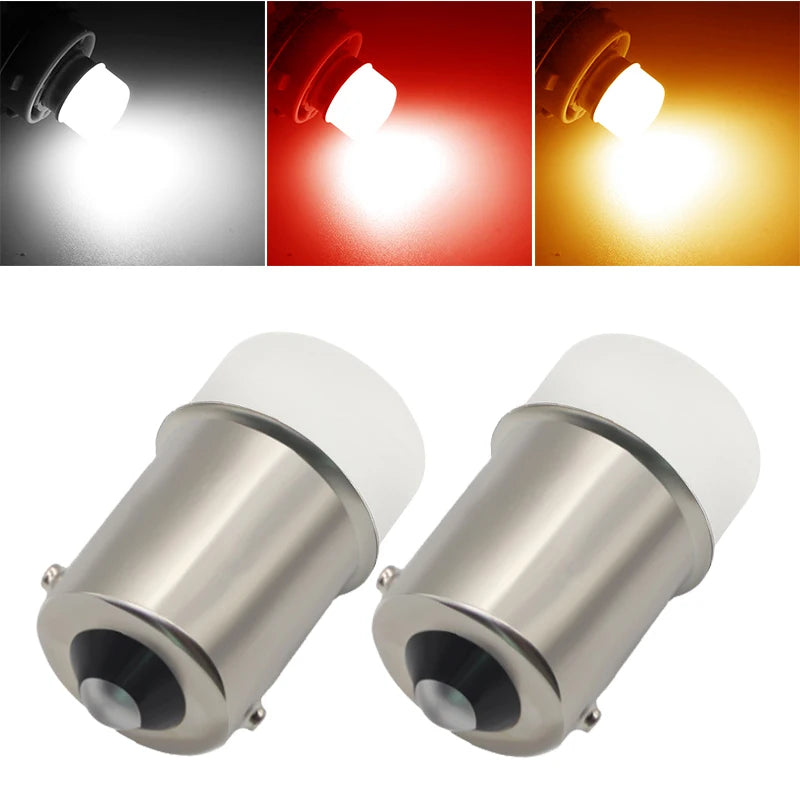 100PCS P21W P21 1156 BA15S 9 Led 3030 SMD Car Signal Lamp R5W R10W Auto DC 12V 24V