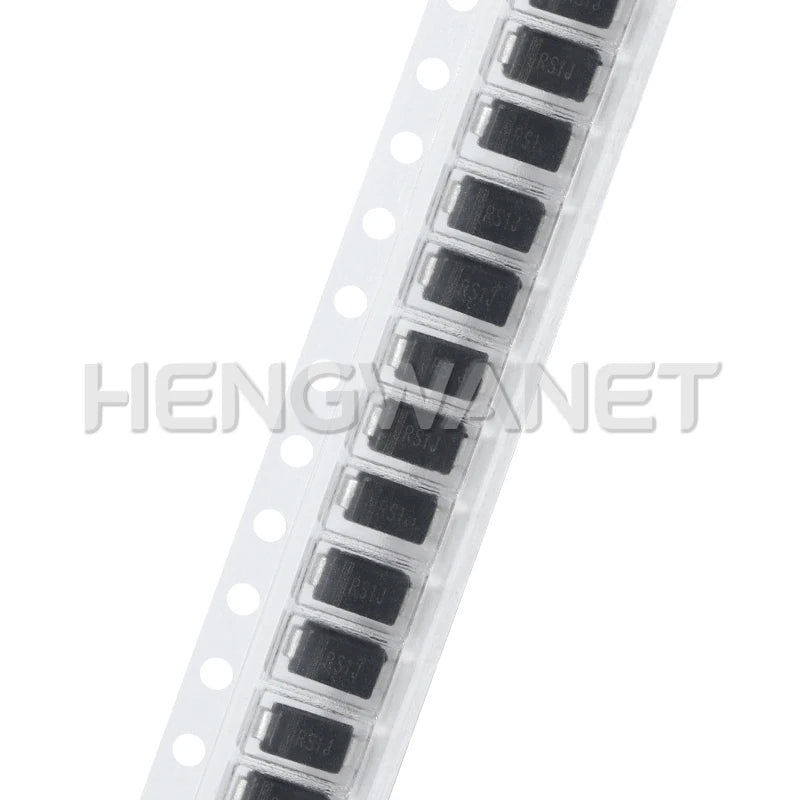 100PCS RS1D RS1G RS1J RS1M SMA DO-214AC 1A 200V 400V 600V 1000V FR104 FR107 SMD Fast Recovery Rectifiers Diode