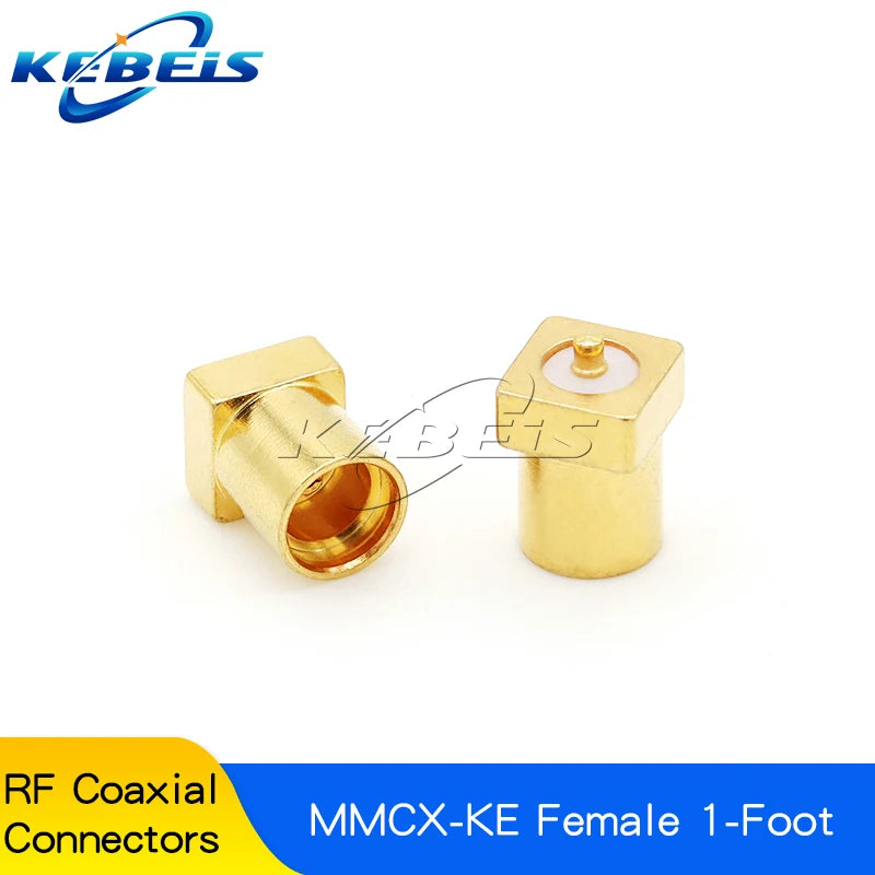 5PCS MCX-KE MCX-JE MCX-KWE MMCX-KE MMCX-JE MMCX-KWE MCX MMCX Male Female Socket PCB Board Socket Right Angle 90 Degree Connector
