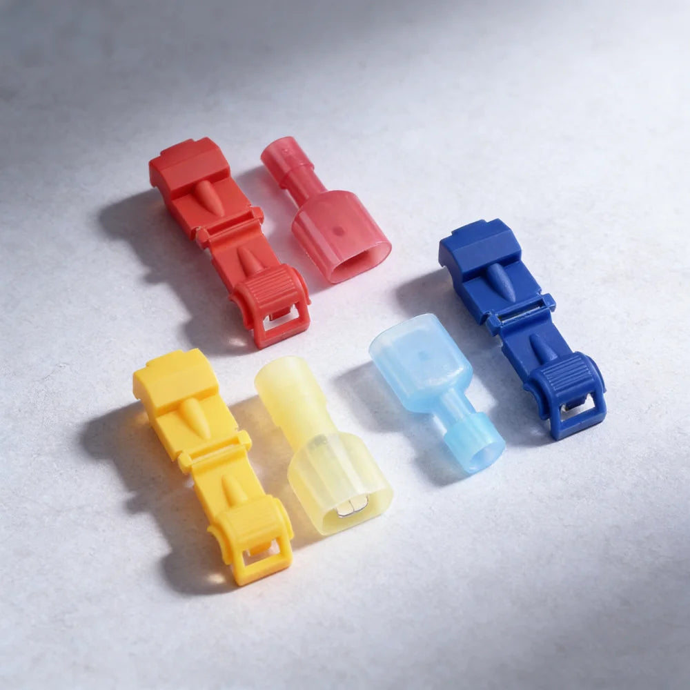 10sets/20sets Snap Splice Lock Wire Terminals Quick Electrical Cable Connectors Crimp electric motorcycles ham radio