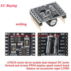 1Pc-10Pcs A4950 TB6612 AT8236 Dual CH Motor Drive Module Super L298N DC Brushed Forward Reverse PWM Stepless Speed Control Board