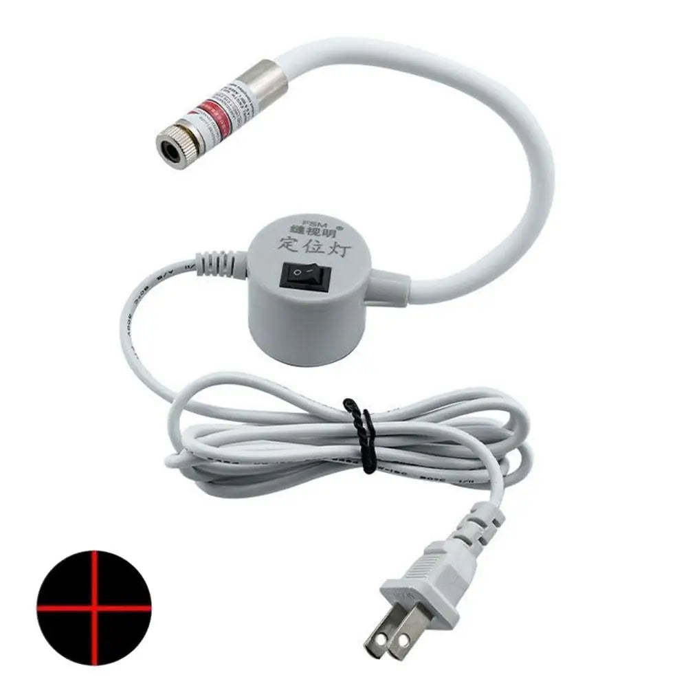 USB Red Laser Positioning Light Infrared Working Lamp Cutting with Magnetic Base DC5V Line/Cross/dot Sewing Machine Accessories
