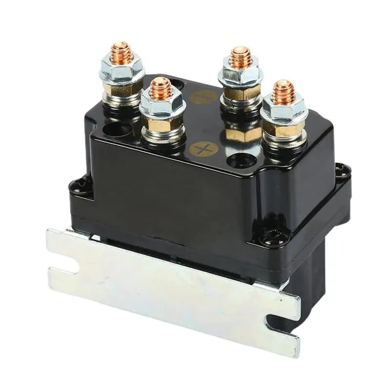 12V 500A Winch Remote Contactor 5000-7000 Lbs Winch Control Solenoid Relay Twin Wireless Remote Recovery For Car JeepsUniversal