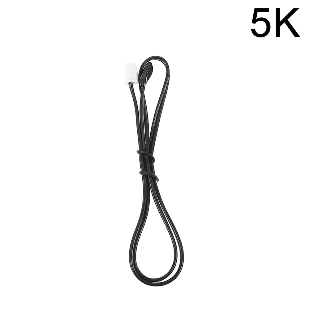 100PCS Universal Air Conditioning Temperature Sensor Rubber Copper Head 5k 10K 15k 20K 25K 50K NTC Temperature Sensor Thermistor