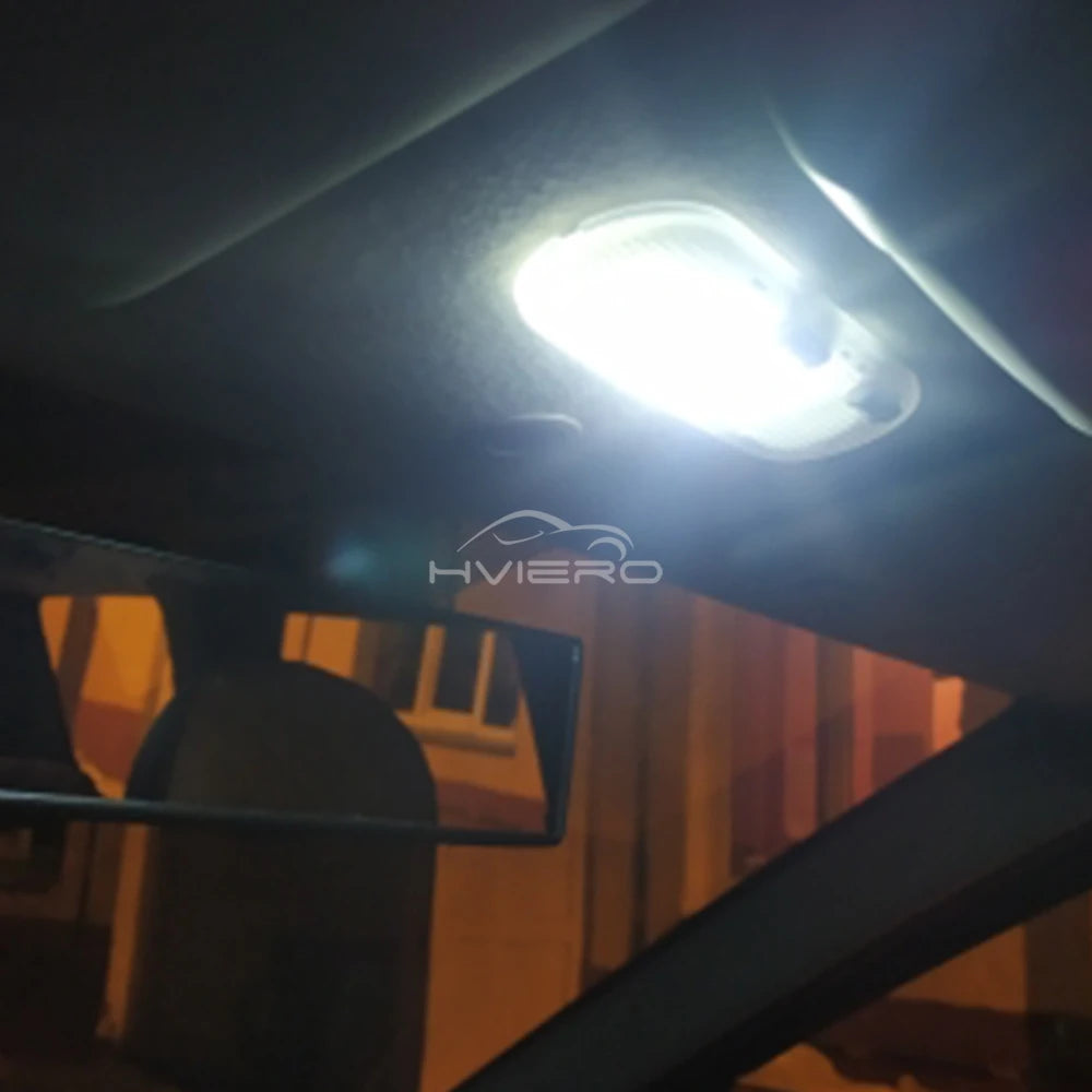 2pcs T10 W5W 1206 9smd 12SMD Turn Signal License Plate Light Car Wedge White 12V Canbus Backup Brake Dome Reading Lamp Led Bulb