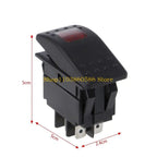242A Universal 12V 20A Lighted Toggle Switch Car Marine Boat RV Power Switch Button