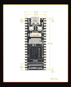 Luckfox Lyra RK3506G2 Linux Micro Development Board Integrates Tripe-core ARM Cortex-A7 and ARM Cortex-M0 Processors,128MB DDR3L