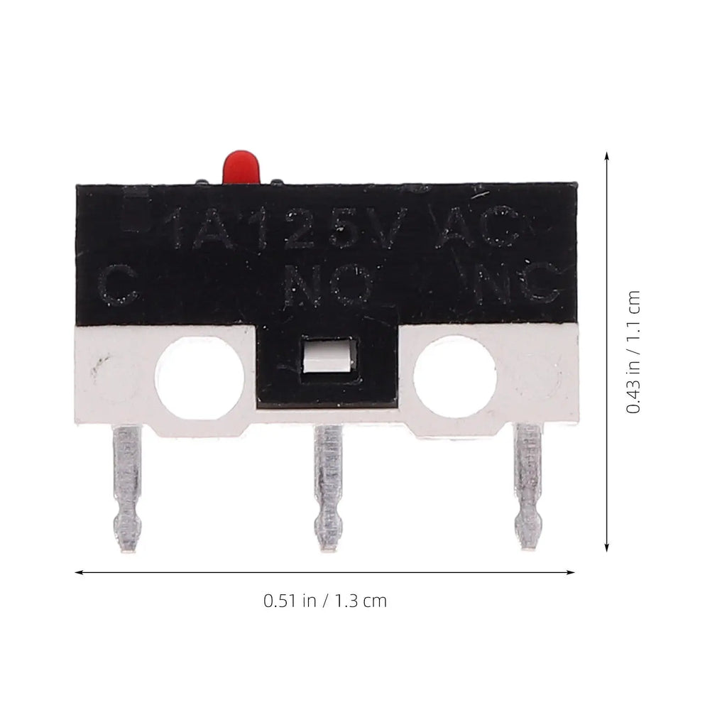 50pcs Micro Limit Replacement Appliance Door Switch For Industrial Commercial Residential Use Electrical Control Solution Switch