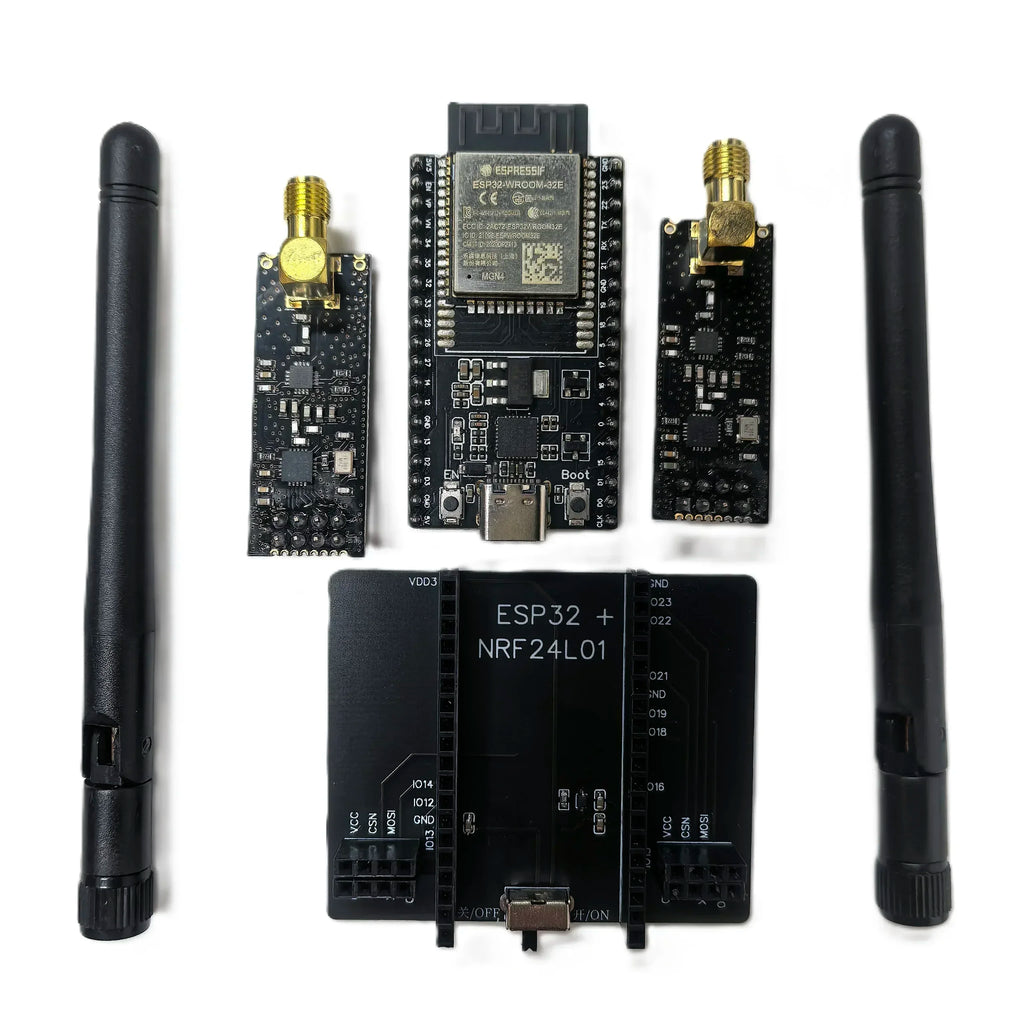 ESP32DevKitC NRF24L01 PA+LNA 2.4G LongDistance RF Transceiver BoosterModule For DIY Smart Home IoT WirelessDevelopment Accessory