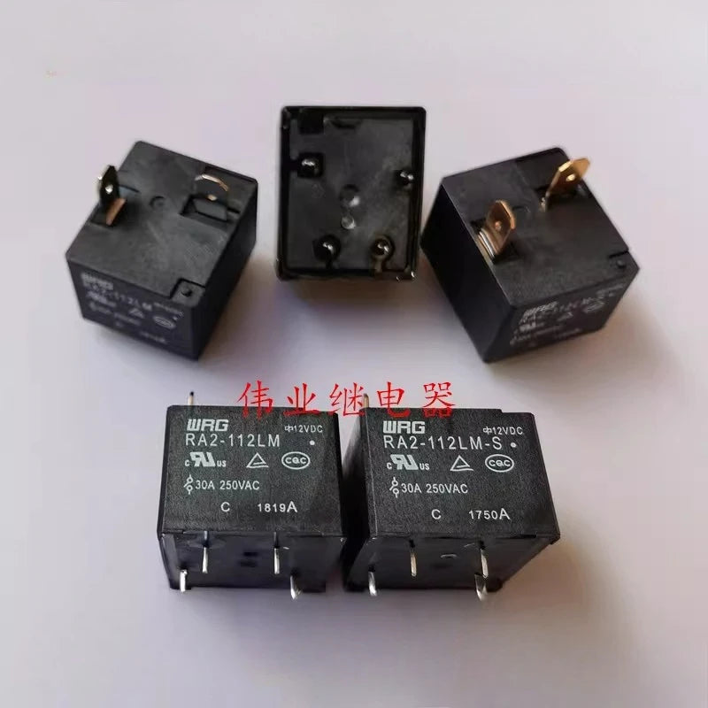 （Brand New Original）1pcs/lot 100% original genuine relay:RA2-112LM RA2-112LM-S 12V 30A Air conditioning relay water heater relay