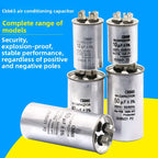 CBB65 AC Motor Capacitor Air Conditioner Compressor Start Capacitor 450VAC 5uF 20uF 25uF 30uF 35uF 40uF 45uF 50uF 60uF 70uF 5%