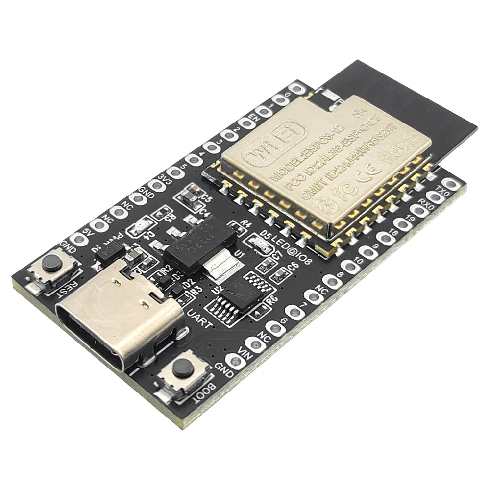 ESP32C3 Development Board Wifi BT Module RISC-V 32-Bit Single-Core ESP32-C3 N4 4MB Flash 26PIN TYPE-C Soldering