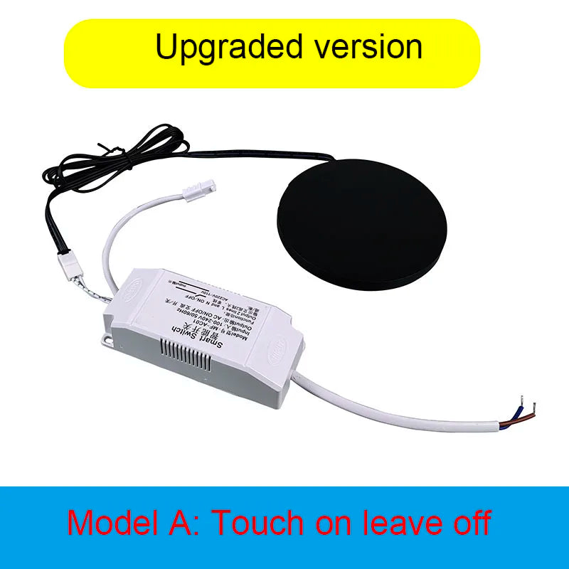 110-220V Wooden Touch Sensor Switch Penetrable Switch Sensor LED Control Switch for 220V Smart Home LED Lighting
