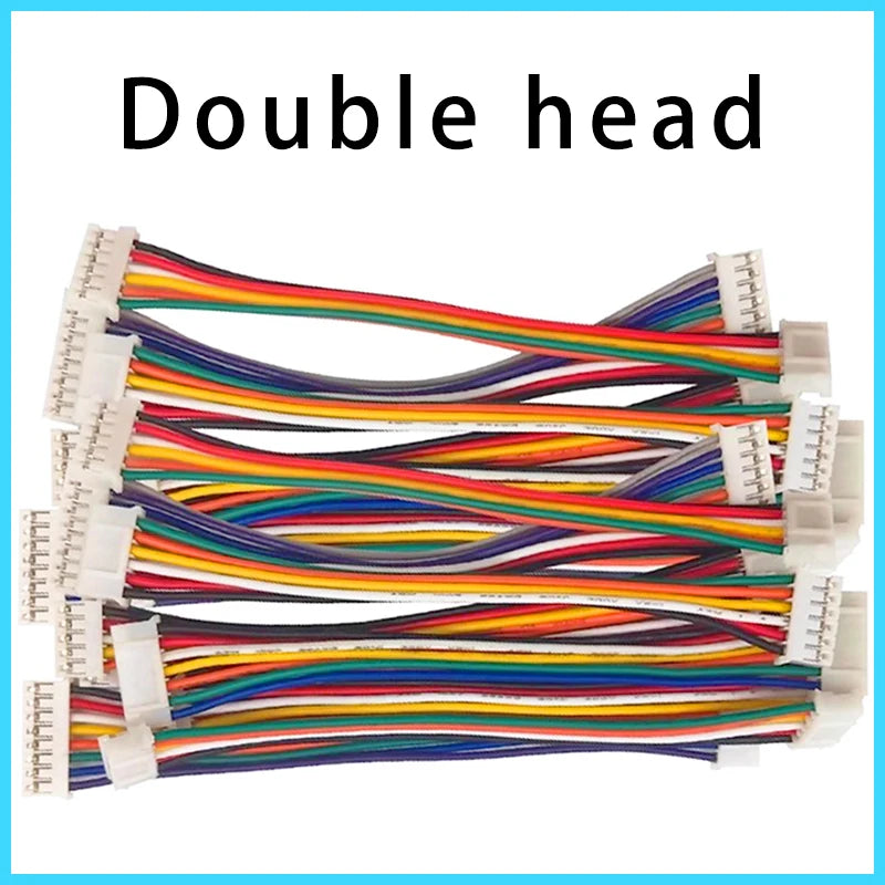 10PCS JST PH2.0 PH 2.0mm Wire Cable Connector 2/3/4/5/6/7/8/9/10/12 Pin 2.0MM Pitch Plug 10CM/20cm/30CM Wire Length 26AWG