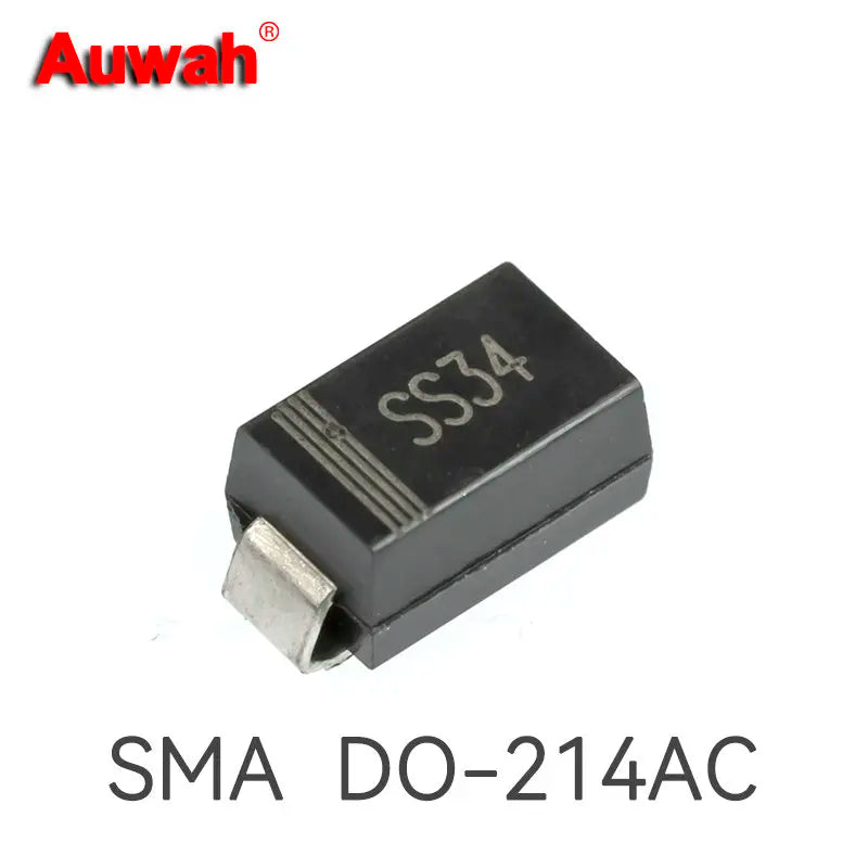 50pcs/lot SS12 SS14 SS16 SS24 SS34 SS36 SS54 SMD Schottky Diode SS120 SR540 SR240 1N5817 1N5819 1N5822 1N5824 SMA SMAF SMB SMC