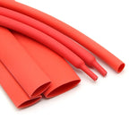 3:1 Red With Glue Heat Shrink Tube Dual Wall Tubing 1.6mm ~ 39mm Diameter Polyolefin Insulated Adhesive Lined Shrink Wrap Sleeve