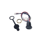 2Pin 4Pin 5Pin 6Pin USB-C Connector Type-C Waterproof PH 2.0 Nut Locking Panel Mounting TPC Waterproof Fast Charging Jack Por