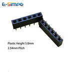 20pcs 2.54mm PH5 Short Profile Single Row Straight 1X2P/5P/6P/10P/15P/40P Rohs Goldplated PCB Female Pin Header Socket Connector