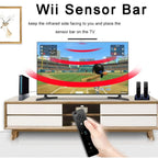 Wired /Wireless Infrared IR Signal Ray Sensor Receiver Bar For Wii Bluetooth Sensor Remote Bar Receiver Holder For Wii