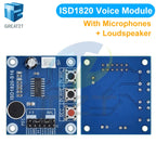 GREATZT ISD1820 recording module voice module the voice board telediphone module board with Microphones + Loudspeaker