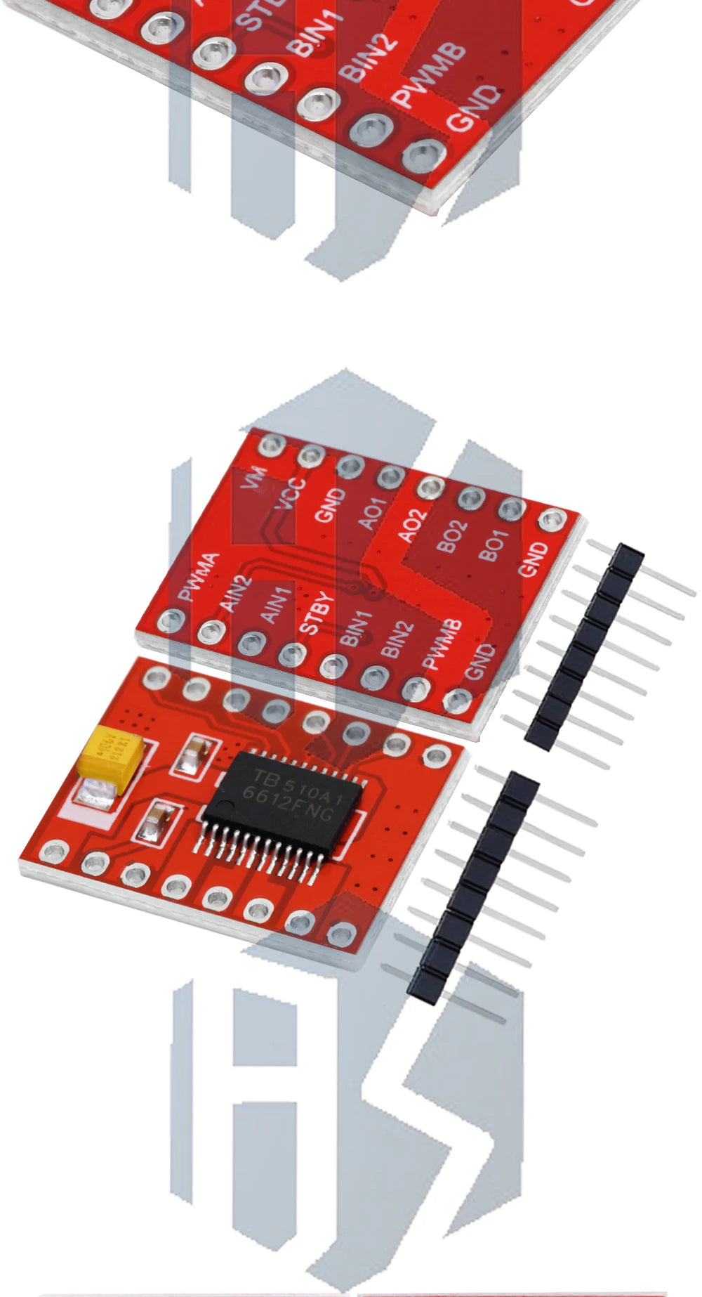 TB6612FNG Dual Motor Driver - 1A Motor Control Module for Arduino Microcontroller, Superior to L298N