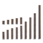 10pcs SMT 1.27mm 1.27 Double Row Female Breakaway PCB Board Pin Header socket Connector Pinheader 2*5 2*10