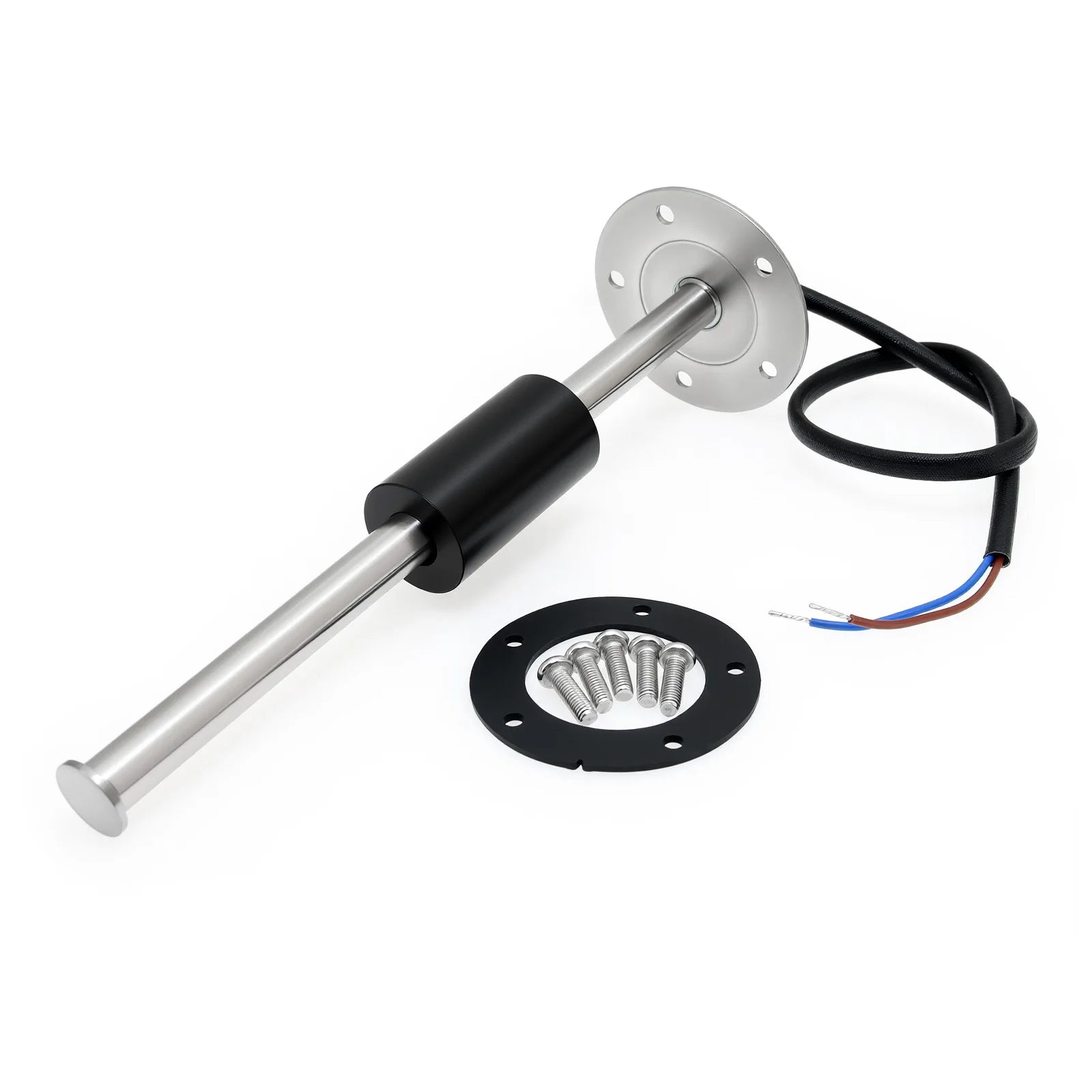 150mm 200mm 400mm 600mm Fuel Level Sensor Stainless Steel 0-190 ohm Oil Tank Level Indicator Universal for Boat Car Fuel Meter