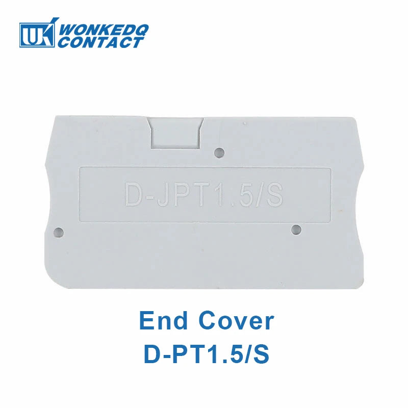 PT-1.5 Push-in Electrical Terminal Block, Din Rail Wire Connector, Spring Feed-Through Strip Cable Plug PT1.5,  1.5mm