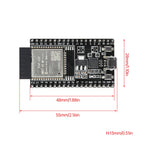 ESP32-DevKitC-32E Development Board Module Onboard ESP-32E 4Mb CP2102 Driver Chip WIFI+Bluetooth Micro USB