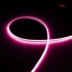 5V 12V 24V 3mm Ultra Narrow COB LED Strip 400LEDs LED Bar Lights for Car Lamp Orange 1800K 2000K Warm White 4000k Red 5m 10m 50m