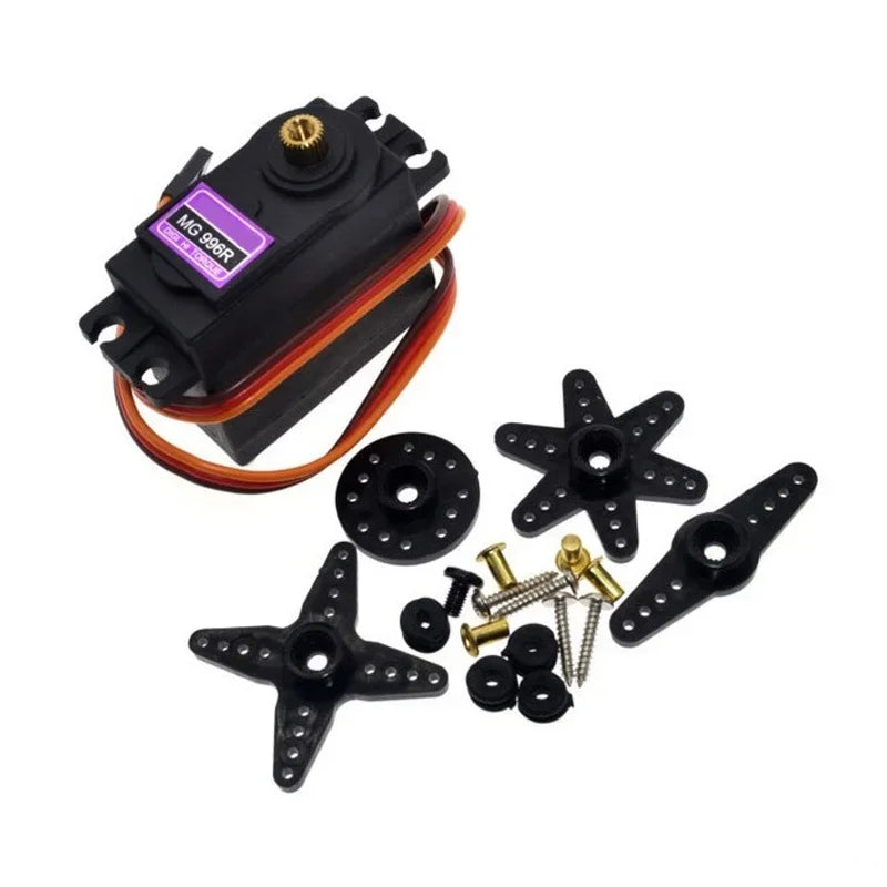 MG996R All Metal Gear Servo 13kg High Torque Digital Servo For Futaba JR 1/8 1/10 RC Car Helicopter Robot Arduino UNO DIY