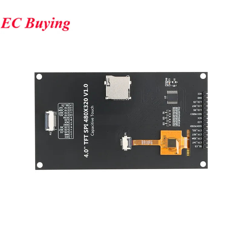 SPI Serial Port Touch Screen Display Module 2.8 3.2 3.5 4.0 4 Inch IPS TFT LCD Capacitive 240x320 320x480 ILI9341 ST7796