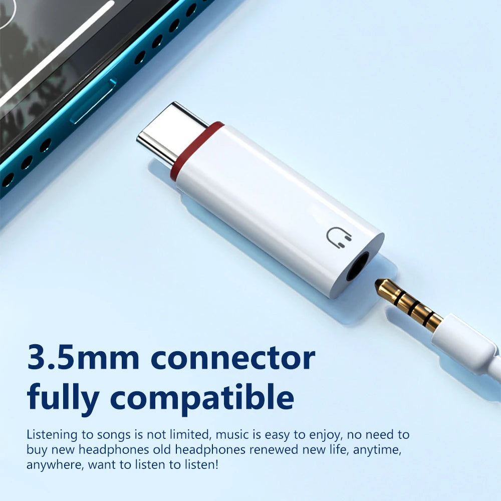 Olaf USB Type C To 3.5 Jack Earphone Adapter USB-C 3 5mm Audio Converter For Samsung Xiaomi Huawei USB C Headphone Aux Adapter