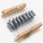 100pcs 1W 5% Wire Wound Resistor Fuse Winding Resistance 0.1R 0.33R 1R 2.2R 3R 4.7R 5.1R 6.8R 10R 22R 68R 100R 200R 510R 0.1 Ohm