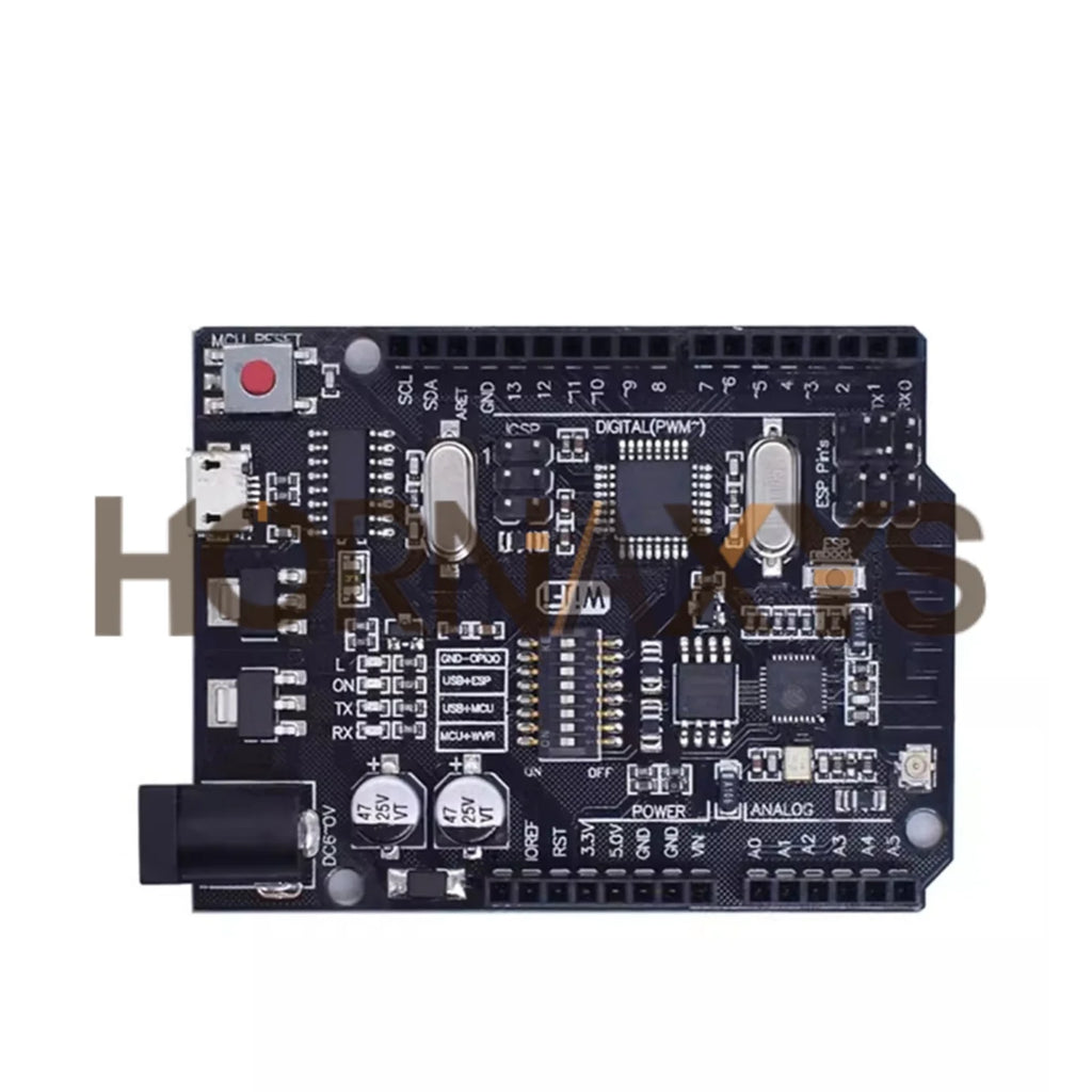 1-5Set/ UNO R3 Official Box ATMEGA16U2 / UNO+WiFi R3 MEGA328P Chip CH340G For Arduino UNO R3 Development Board WeMos ESP8266