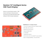 NEXTION 7.0'' Intelligent LCD Touch Display Module NX8048P070-011C/R Multifunction HMI Resistive/Capacitive Without Enclosure