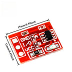 TTP223 Touch Sensor 10Pcs Capacitive Touch Switch Module Toggle Momentary Mode For Arduino ESP8266 Home Appliance Light Control