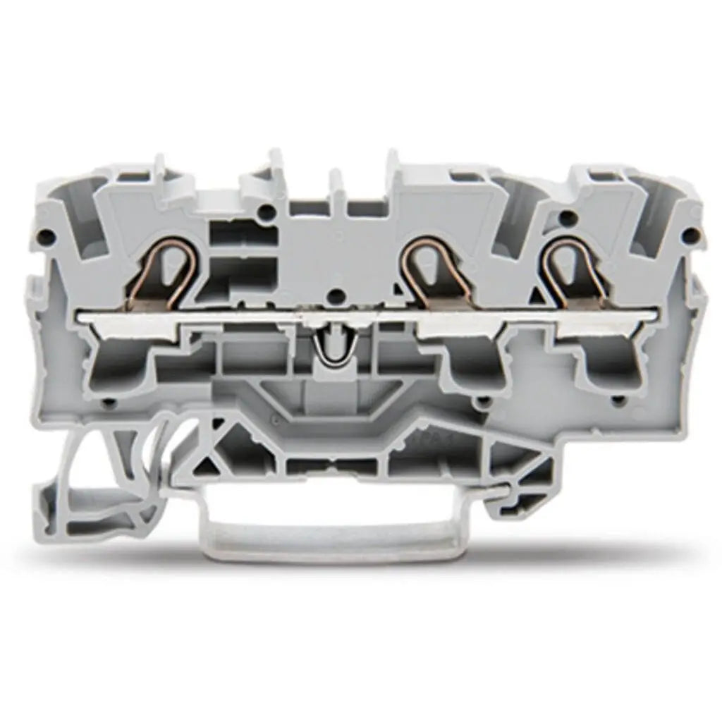 WAGO 2004‑1301 1302 1303 DIN Rail Terminal Block 3‑Conductor Cage‑Clamp 0.5‑4mm² 32A 800V Spring Connection Connector