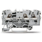WAGO 2004‑1301 1302 1303 DIN Rail Terminal Block 3‑Conductor Cage‑Clamp 0.5‑4mm² 32A 800V Spring Connection Connector