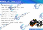 MG945 MG946R MG995 MG996R Metal Gear Servmotor High Speed Analog Servo Motor for Model Airplane RC Car Boat Arduino Robot
