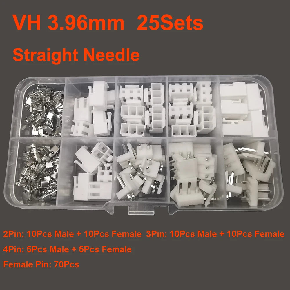 19 Type JST Box SH1.0/MX1.25/PH2.0/XH2.54/VH3.96/SM2.54/SYP Pitch Connector Terminal Kit  SMD/Straight/Right Angle Type DIY