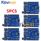 1-10PCS UNO R3 CH340G MEGA328P Chip for Arduino UNO R3 + USB/TYPE-C CABLE ATMEGA328P-AU Development Board 16Mhz