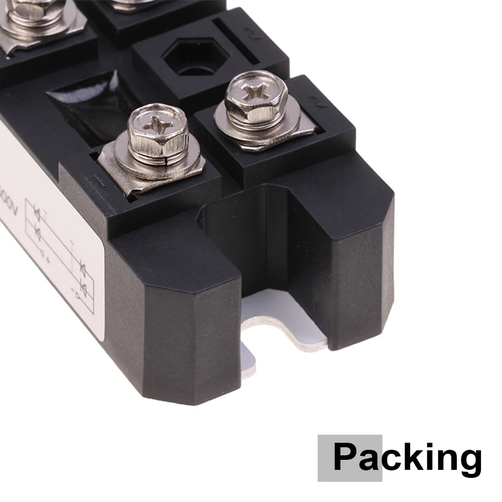 Volt Silicon Single 1 Phase Diode Metal Case Bridge Rectifier MDQ 100A Amp 1600V Single Phase Rectifier Bridge Module