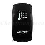 Marine 12V 24V White Led On Off Rocker Switch 5Pin SPST Momentary Switch DPDT ON OFF ON 3-Way for Car Boat Carling 4X4 Narva