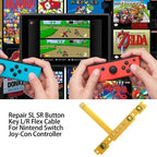 1 pair Replacement SL SR ZR ZL L Right Left Button Key Ribbon Flex Cable For Nintendo Switch Joy-Con Trigger Controller Parts