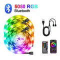 Smart 2IN1 USB LED Strip Lights RGB 5050 Remote Control Kit Flexible Ribbon LED Diode Tape Self-adhesive for TV Backlight