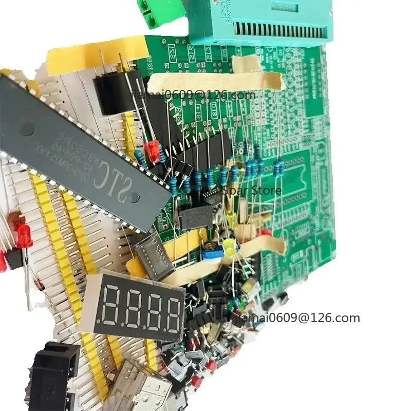 DIY KIT STC89C52 51‑52 MCU Development Board 8051 Microcontroller Learning Experiment Kit