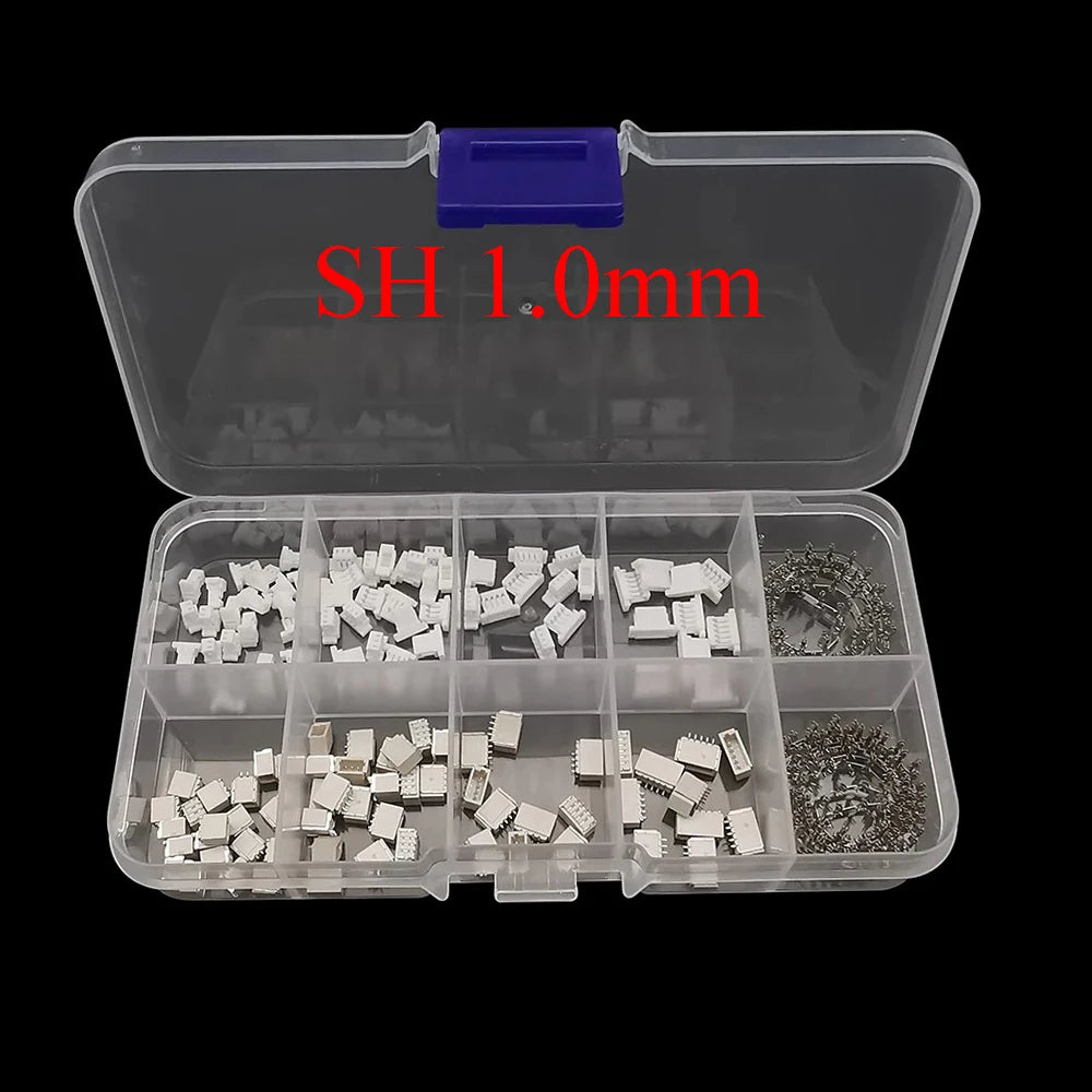 JST 1.25/PH2.0/XH2.54/SM2.54/JST SYP 2P/VH3.96 Male Plug + Female Socket Plastic Housing Terminal Pin Header Wire Connector