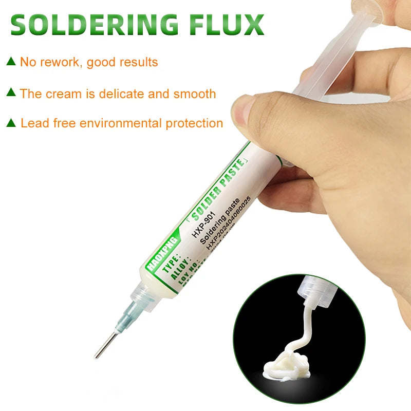 No-clean Soldering Flux Grease Computer Chips Phone Led Bga Smd Pga Pcb Repair Tools Lead Free